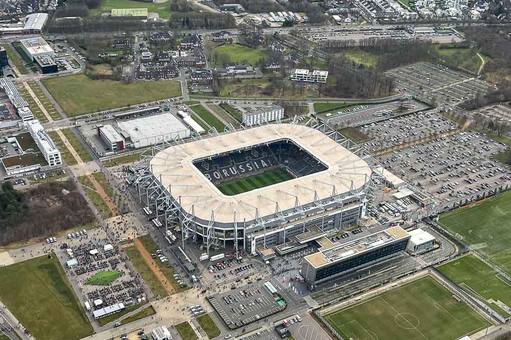Borussia-Stadion in Mönchengladbach